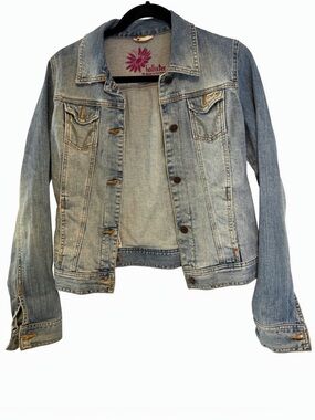 Hollister Faded Light Blue Denim Jacket